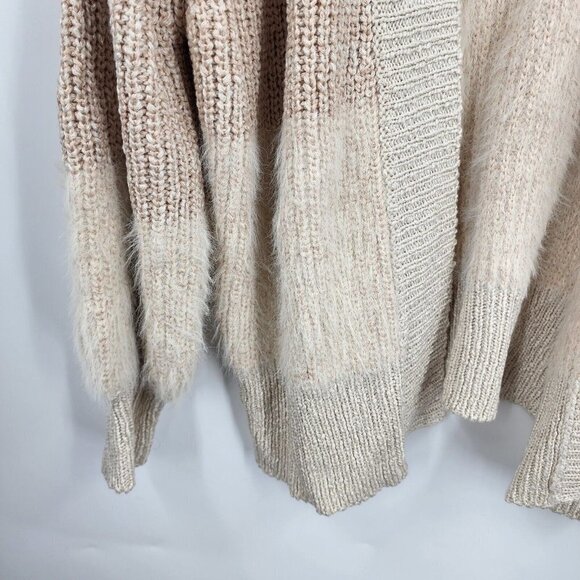 All In Favor Women's Colorblock Cardigan In Cream Size S NWT - Picture 4 of 12